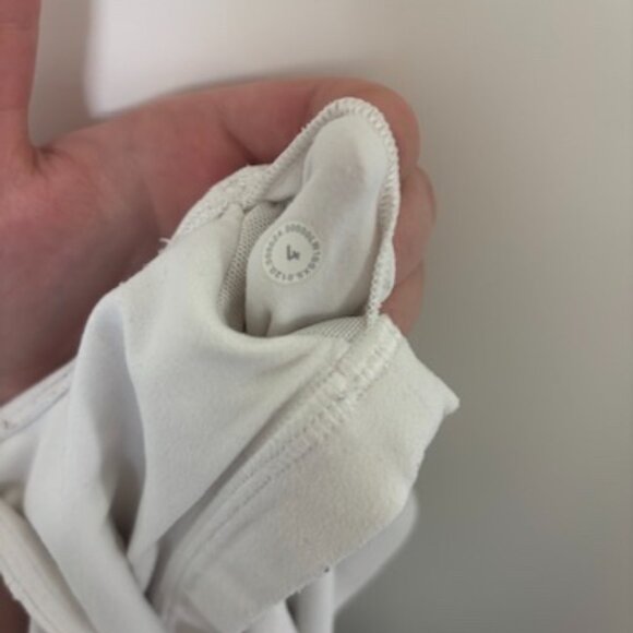Lululemon White Align Tank Size 4 - Picture 5 of 5